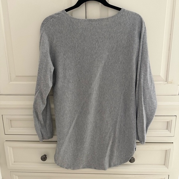 Michael Kors Heather Gray Knit Top - Picture 4 of 4
